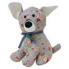 Paoletti Pippa Floral Dog Doorstop Polyester Cotton Multi