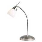 Crossland Grove Springfield Table Lamp Satin Chrome