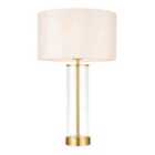 Crossland Grove Leicester Table Lamp Brushed Brass