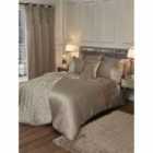 Emma Barclay Glamour Bedspread with 2 Matching Pillow Shams Mink
