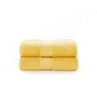 Bliss Pima 2 Pack Bath Towel - Mustard