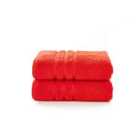 The Lyndon Company Chelsea 2Pack Bath Towel - Orange