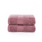 Bliss Pima 2 Pack Hand Towel - Grape