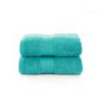 Bliss Pima 2 Pack Hand Towel - Teal