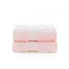 Bliss Pima 2 Pack Hand Towel - Pink