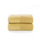 Reims 2 Pack Hand Towel - Mustard
