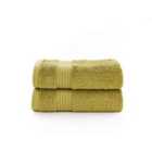 Bliss Pima 2 Pack Guest Towel - Olive