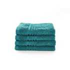 The Lyndon Company Eden 4 Pack Face Cloth - Teal