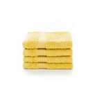 Bliss Pima 4 Pack Face Cloth - Mustard