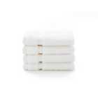 The Lyndon Company Chelsea 4 Pack Face Cloths - White