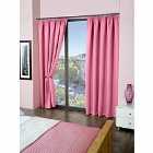 Emma Barclay Blackout Pencil Pleat Curtains Cali 46 x 72" Pink