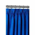 Emma Barclay Blackout Pencil Pleat Curtains Cali 46 x 54" Blue
