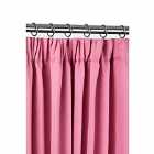 Emma Barclay Blackout Pencil Pleat Curtains Cali 46 x 54" Pink