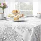 Grace Table Cloth 70" Silver