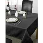 Table Cloth Chequers 70" Black