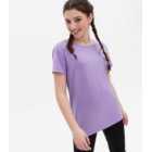 KIDS ONLY Lilac Jersey Crew Neck T-Shirt