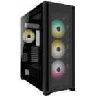 Corsair iCUE 7000X RGB Tempered Glass Full Tower Gaming PC Case, Black