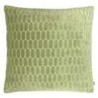 Kai Rialta Polyester Filled Cushion Viscose Polyester Aloe 50 x 50cm
