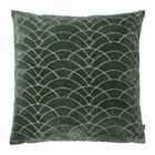 Ashley Wilde Dinaric Polyester Filled Cushion Viscose Polyester Fern/Dark Green