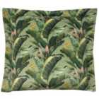 Evans Lichfield Manyara Polyester Filled Cushion Polyester Leaves
