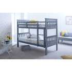Carra Grey Bunk Bed and Spring Mattresses