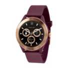 Harry Lime Fashion Smart Watch In Berry With Rose Gold Colour Bezel Ha07-2016