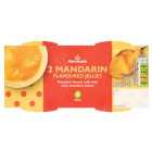 Morrisons 2 Mandarin Flavoured Jellies 2 x 140g
