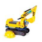 Boppi Ride On Digger - Yellow
