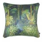 Prestigious Textiles Forbidden Forest Polyester Filled Cushion Polyester Sapphire