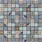 Hom 0.09m2 Geo Moroccan Small Bright Self-adhesive Mosaic Tile