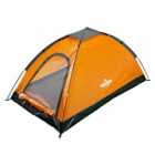 Milestone Camping 2 Man Dome Tent - Orange
