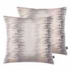 Prestigious Textiles Equinox Twin Pack Polyester Filled Cushions Rose