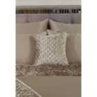 Emma Barclay Glamour - Quilted Sequin Velvet Cushion (pair) Cover In Mink