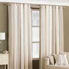 Riva Home Broadway Modern Stripe Ringtop Eyelet Curtains (Pair) Polycotton Coffee (229X229Cm)