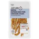 M&S British Pork Crackling Straws 30g