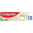 Colgate Total Kids 7-12 Year Toothpaste, 50ml