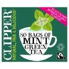 Clipper Organic Fairtrade Green & Mint Tea Bags 80s, 80s