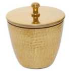 Interiors By Ph Hammered Effect Canister With Lid