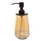 Interiors By Ph Glass Soap Dispenser - Gold