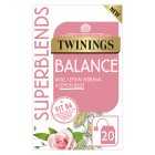 Twinings Superblends Balance Lemon Balm Tea Bags 20, 32g