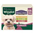 Winalot Small Dog Wet Dog Food Pouches Mixed in Jelly 12 x 100g