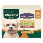 Winalot Meaty Chunks Small Dog Mixed in Gravy Wet Dog Food 12 x 100g