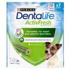 Dentalife ActivFresh Small Dental Chicken Dog Chews 7 per pack
