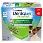 Dentalife ActivFresh Small Dental Chicken Dog Chews 30 per pack