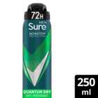 Sure For Men Quantum Dry Anti Perspirant Nonstop Deodorant 250ml