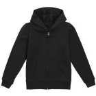 M&S Unisex Black Hooded Sweatshirt 3-14 Y