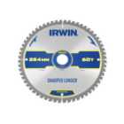 Irwin Construction Mitre Circular Saw Blade 254 x 30mm x 60T ATB/Neg IRW1897429