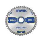 Irwin Construction Mitre Circular Saw Blade 216 x 30mm x 48T ATB/Neg IRW1897396