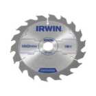IRWIN - Construction Circular Saw Blade 150 x 20mm x 18T ATB