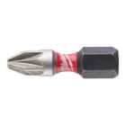 Milwaukee Power Tools - SHOCKWAVE� Impact Duty Bits PZ2 x 25mm (Pack 2)